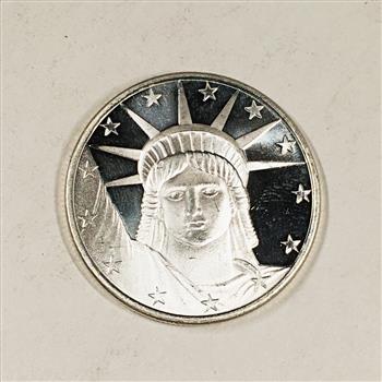 One Ounce .999 Fine Silver Round*LIBERTY