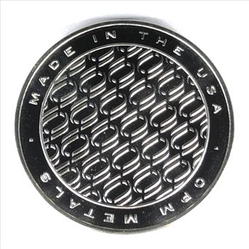 One Troy Ounce .999 Fine Proof Silver Round*OPM Metals