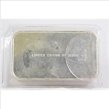 One Troy Ounce .999 Fine Silver Bar - Pony Express - Mother Lode Mint