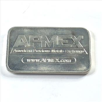 One Troy Ounce .999 Fine Silver Bar*APMEX