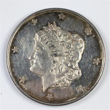 One Troy Ounce .999 Fine Silver Round