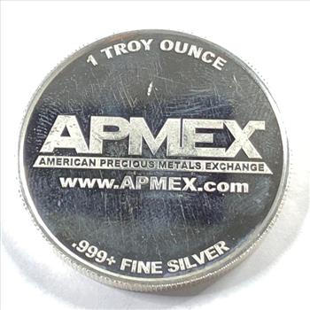 One Troy Ounce .999 Fine Silver Round*APMEX