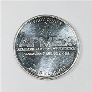 One Troy Ounce .999 Fine Silver Round*APMEX