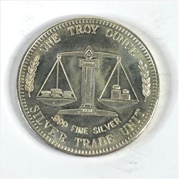 One Troy Ounce .999 Fine Silver Round*Liberty
