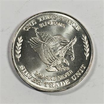 One Troy Ounce .999 Fine Silver Round*Minted From the US Strategic Stockpile Silver