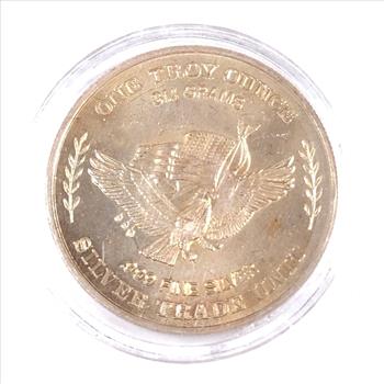 One Troy Ounce .999 Fine Silver Round*Minted From US Strategic