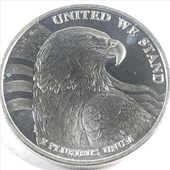 One Troy Ounce .999 Fine Silver Round*Proof*Bald Eagle Design*Great American Mint