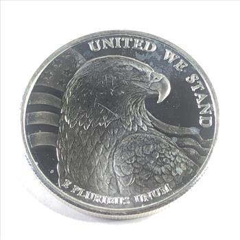 One Troy Ounce .999 Fine Silver Round*Proof*Bald Eagle Design*Great American Mint
