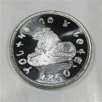 One Troy Ounce .999 Fine Silver Round*Rust Rare Coin