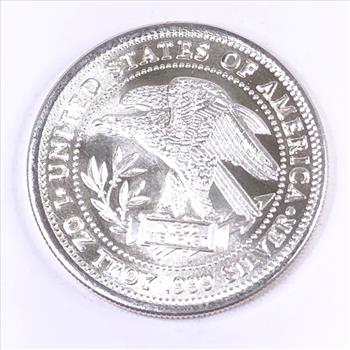 One Troy Ounce .999 Fine Silver Round*Silver Trade Unit