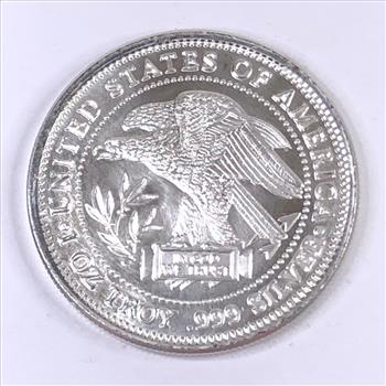 One Troy Ounce .999 Fine Silver Round*Silver Trade Unit | Property Room