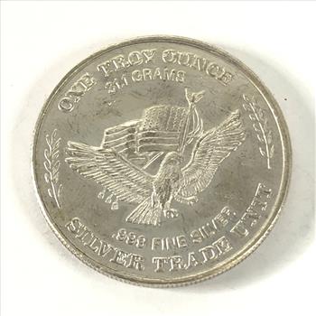 One Troy Ounce .999 Fine Silver Round*US Assay Office; San Francisco