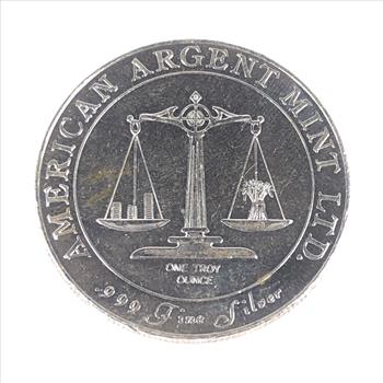 One Troy Ounce .999 Fine Silver*Argent Mint LTD