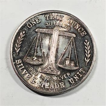 One Troy Ounce .999 Fine Silver*Silver Trade Unit