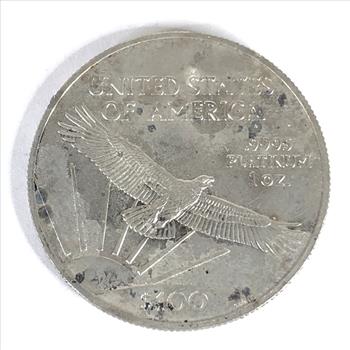 One Troy Ounce .9995 Platinum Round*2005 Statue of Liberty