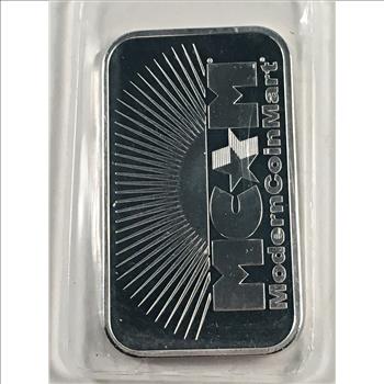 One Troy Ounce .9999 Fine Silver Bar*Modern Coin Mart*In Original Sealed Packet