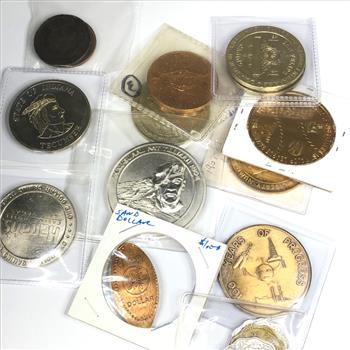Over 10oz. Of Tokens, Coins and 1841 Large Cent