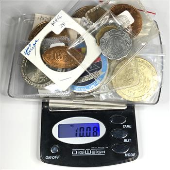 Over 10oz. Of Tokens, Coins and 1841 Large Cent