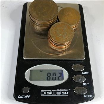 Over Half a Pound 8 oz of World Coins of Britain Great Mix of Dates - Build a Complete Set