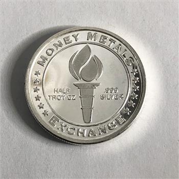 Paul Revere 1/2 oz .999 Silver Round by Money Metals Exchange MONEX