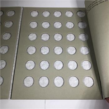 Pre-owned Cents Collector's Album*Includes 20 High Grade Red Lincoln Bicentennial and Shield Cents
