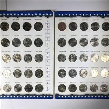 Pre-owned Complete Collection of 100 50 US State Commemorative Quarters*All in High Grade Condition