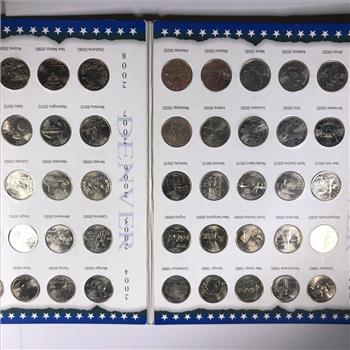 Pre-owned Complete Collection of 100 50 US State Commemorative Quarters*All in High Grade Condition