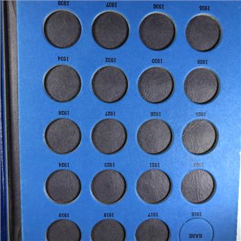 Pre-owned Quarter Collector's Album 1916-Date*Includes Four Silver Standing Liberty Quarters: 1927, 1930, 1929 & 1925