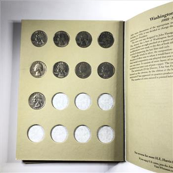 Pre-owned Washington Quarter Collector's Album 1988-1998*Includes 41 Better to High Grade Washington Quarters