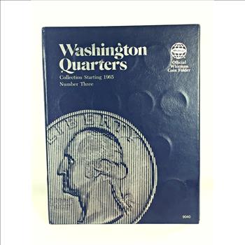 Pre-owned Whitman Washington Quarters Collector's Album Starting 1965