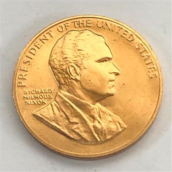 Richard Milhous Nixon Presidential Commemorative*Bio on Reverse*1.25