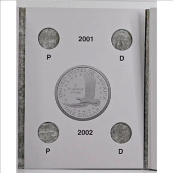 Sacagawea Dollar Collector Album 2000-2004*HE Harris*New/Unused