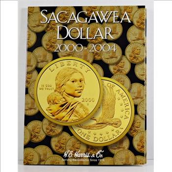 Sacagawea Dollar Collector Album 2000-2004*HE Harris*New/Unused