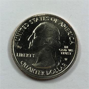 SCARCE MINT MARK*2020-W Tallgrass Prairie, Kansas Commemorative Quarter*Struck at West Point