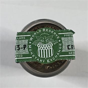 SEALED Ballistic Roll of 50 Never Circulated 2013-P Woodrow Wilson Presidential Commemorative Dollars