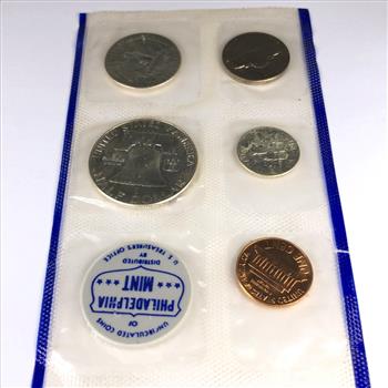 Sealed over 60 years! 1961 SILVER Uncirculated Coin Set from Philadelphia Mint