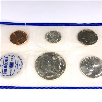 Sealed over 60 years! 1961 SILVER Uncirculated Coin Set from Philadelphia Mint