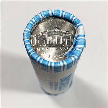 SEALED/UNOPEND 2003-D Bank Roll of Jefferson Nickels*Brilliant Uncirculated