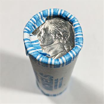 SEALED/UNOPEND 2003-D Bank Roll of Jefferson Nickels*Brilliant Uncirculated