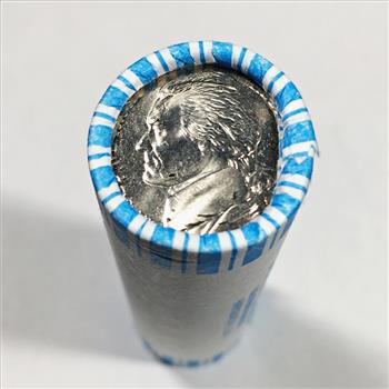 SEALED/UNOPEND 2004-D Bank Roll of Keelboat Commemorative Jefferson Nickels*Brilliant Unc