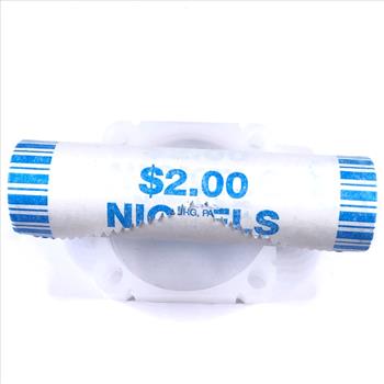 SEALED/UNOPENED $2 Bank Roll 2004-D Ocean in View Jefferson Commemorative Nickels*Brilliant Uncirculated