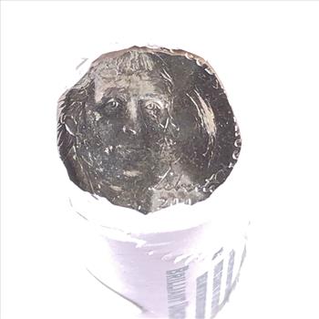 SEALED/UNOPENED $2 Bank Roll of 2006-D Return to Monticello Commemorative Jefferson Nickels*Brilliant Uncirculated