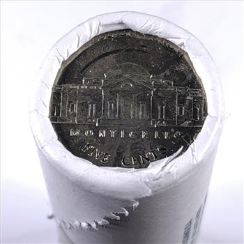 SEALED/UNOPENED $2 Bank Roll of 2006-P Return to Monticello Commemorative Nickels*Brilliant Uncirculated