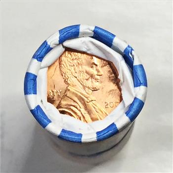 SEALED/UNOPENED 50c Vault Roll of 2009-D Lincoln Head Bicentennial Cents*Formative Years Edition*Brilliant Uncirculated