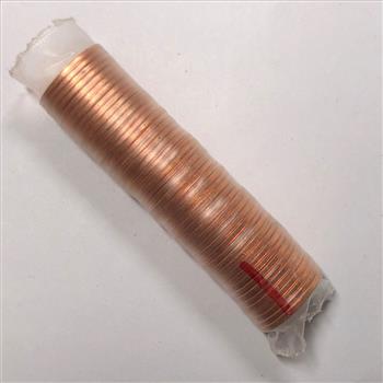 SEALED/UNOPENED Bank Roll 2009-D Lincoln Head Bicentennial Log Cabin Commemorative Cents*Brilliant Uncirculated