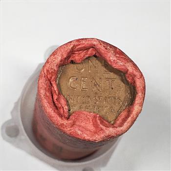 SEALED/UNOPENED Bank Roll of 1940 Lincoln Head Memorial Cents