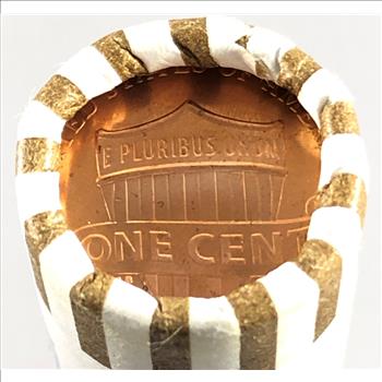 SEALED/UNOPENED US Mint 50c Roll 2010-D Lincoln Head Shield Commemorative Cents*Brilliant Uncirculated