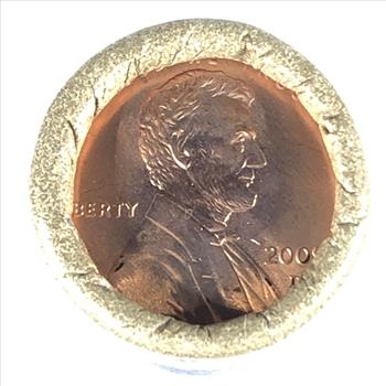 SEALED/UNOPENED US Mint 50c Roll of 2009-D Lincoln Head Presidency Cents