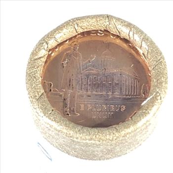 SEALED/UNOPENED US Mint 50c Roll of 2009-D Lincoln Head Professional Life Cents