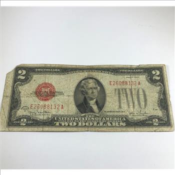 Series 1928G $2 United States Red Note*Circulated